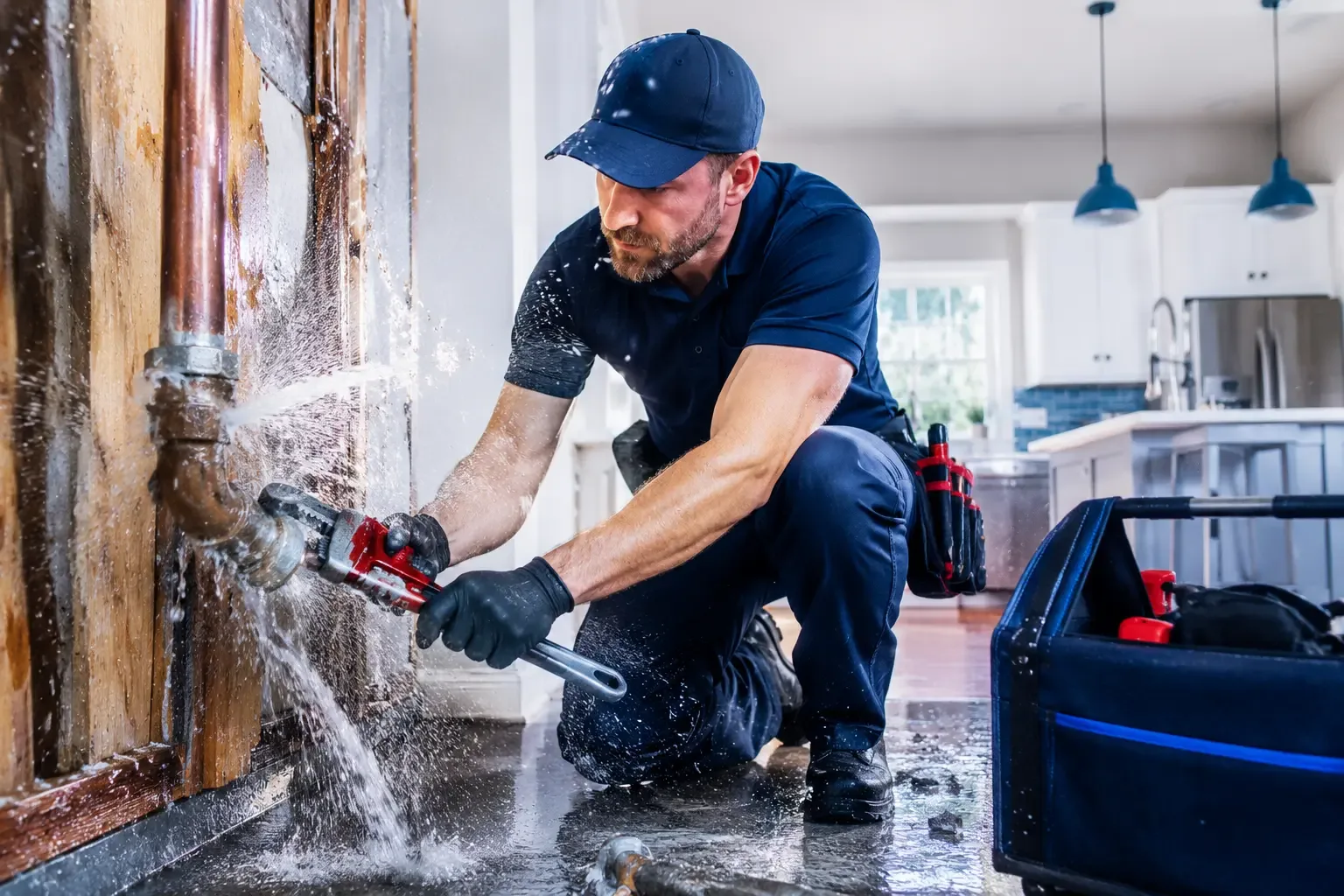 Local emergency pipe repair professionals in Cruger, MS